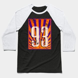 93 Retro Logo Style Baseball T-Shirt